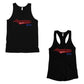 American Boo Bae Matching Couple Tank Tops Anniversary Gift For Bae Black