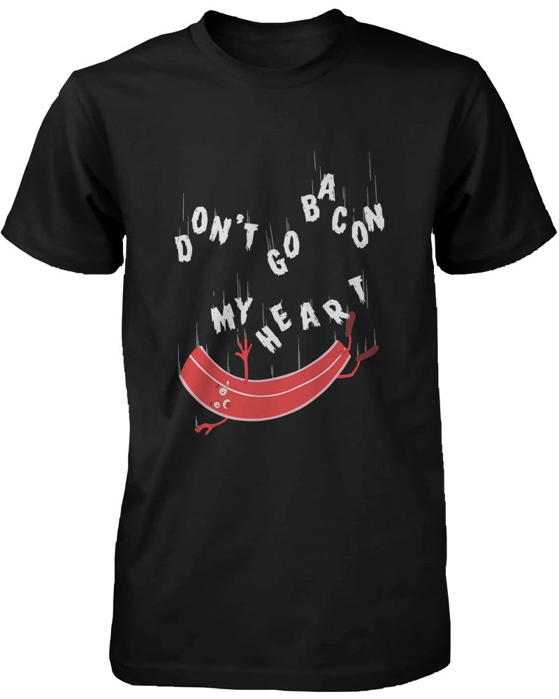 Bacon And Egg "Falling On The Frying Pan" Couple T-Shirts - Matching Shirts - 365 In Love