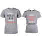 Beauty And Beast Couple Workout Shirts