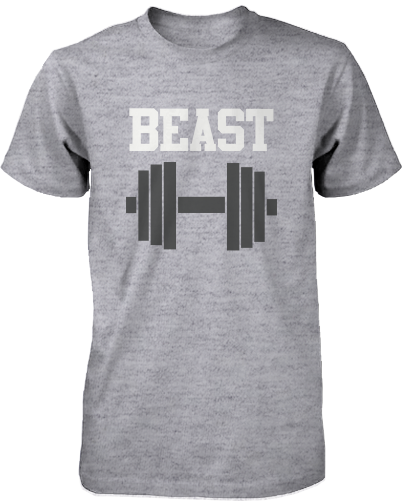 Beauty and the Beast Matching Couple Shirts for Workouts | 365 In Love ...
