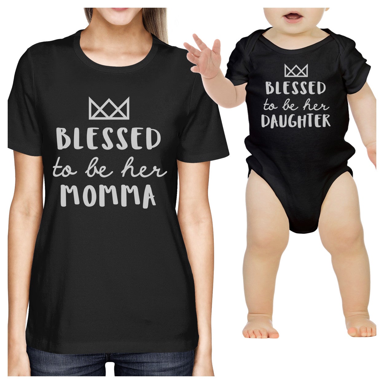 To Be Her Momma & Daughter Black Unique Mom Gifts From Daughters - 365 In Love