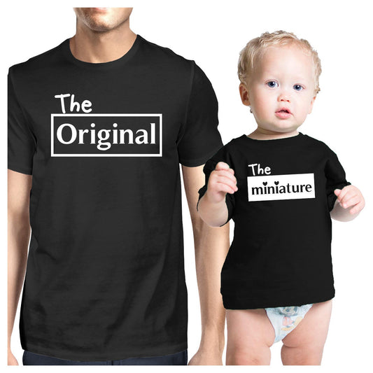 Original And Mini Black Dad Baby Matching Outfits Gift For New Dads - 365 In Love