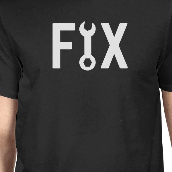 Fix And Break Black Matching Graphic T-Shirts For Dad And Baby Boy - 365 In Love