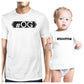 Hashtag Og Ogbaby Dad and Baby Matching White Shirt