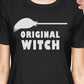 Original Witch And Witch In Training Mom and Baby Matching Black Shirts