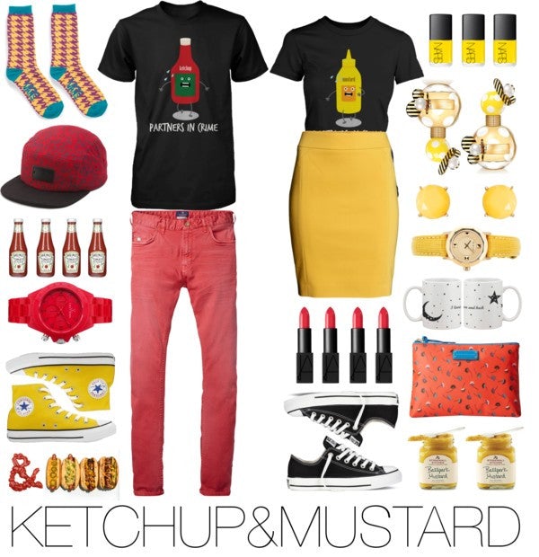 Ketchup And Mustard Couple Outfit