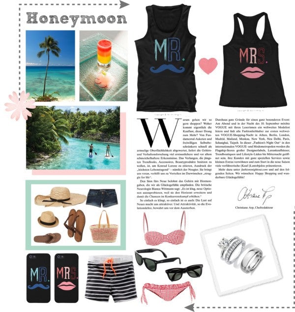 Mr And Mrs Honeymoon Outfit