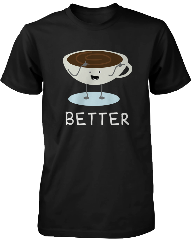 Funny Coffee T-Shirt For Men