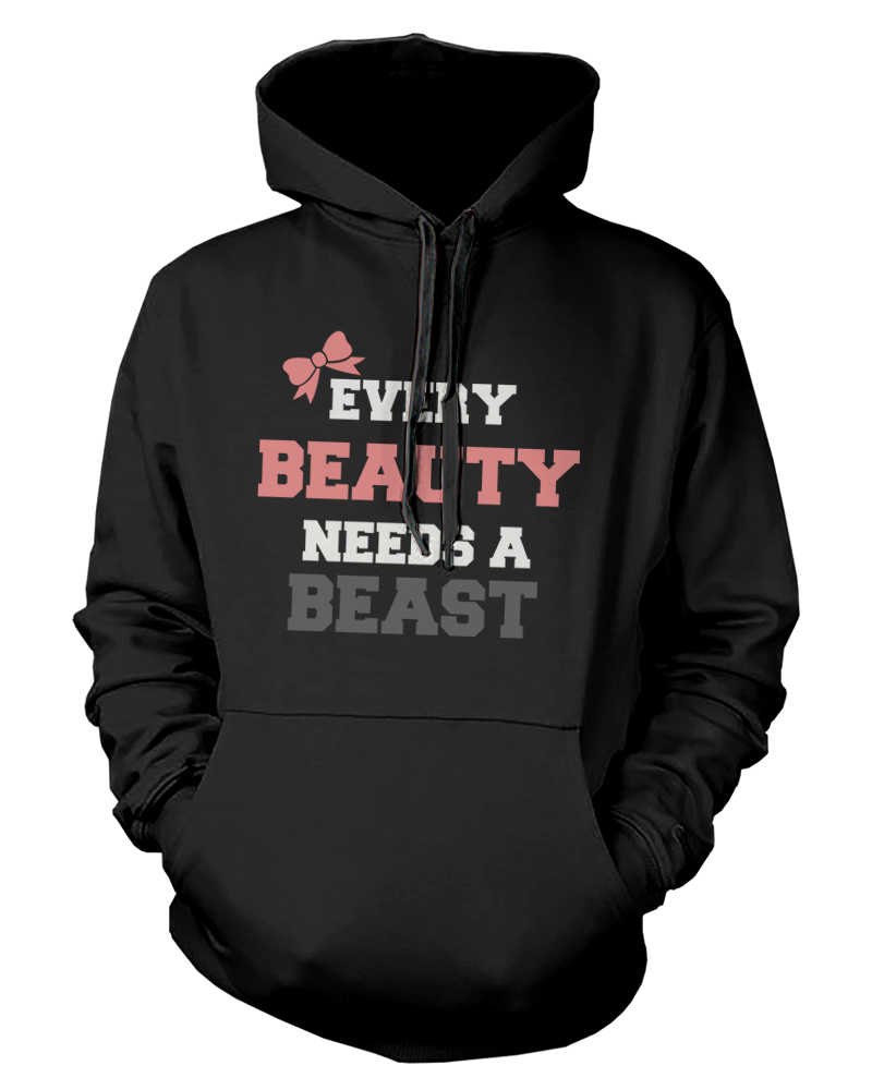 Every Beauty And Beast Hoodies For Couples