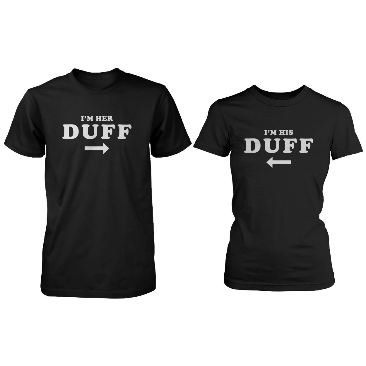 I Am Duff Funny Design Printed Valentine'S Matching Couple Shirts - 365 In Love