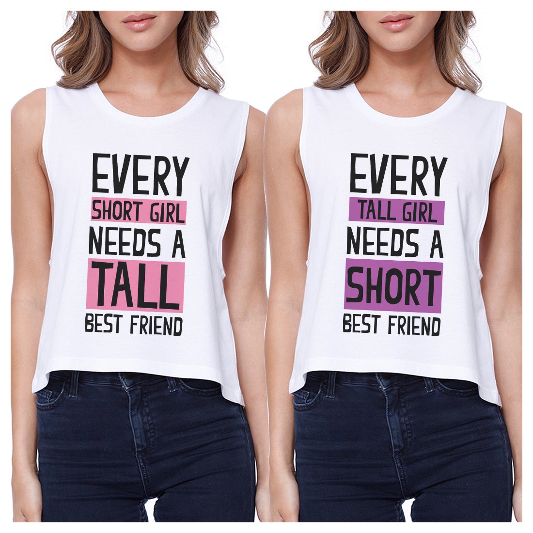 Bff crop cheap tops