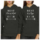 Best Daughter Mother Ever Dark Gray Cute Hoodie Funny Mothers Gifts - 365 In Love