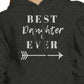 Best Daughter Mother Ever Dark Gray Cute Hoodie Funny Mothers Gifts - 365 In Love