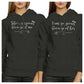 She Is Gorgeous Charcoal Gray Mom And Daughter Couple Sweatshirts - 365 In Love
