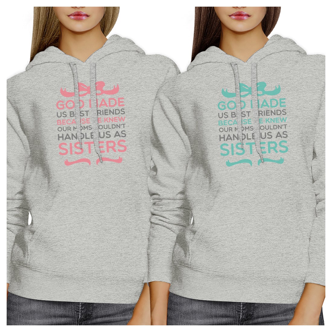 God made us best friends hoodies sale