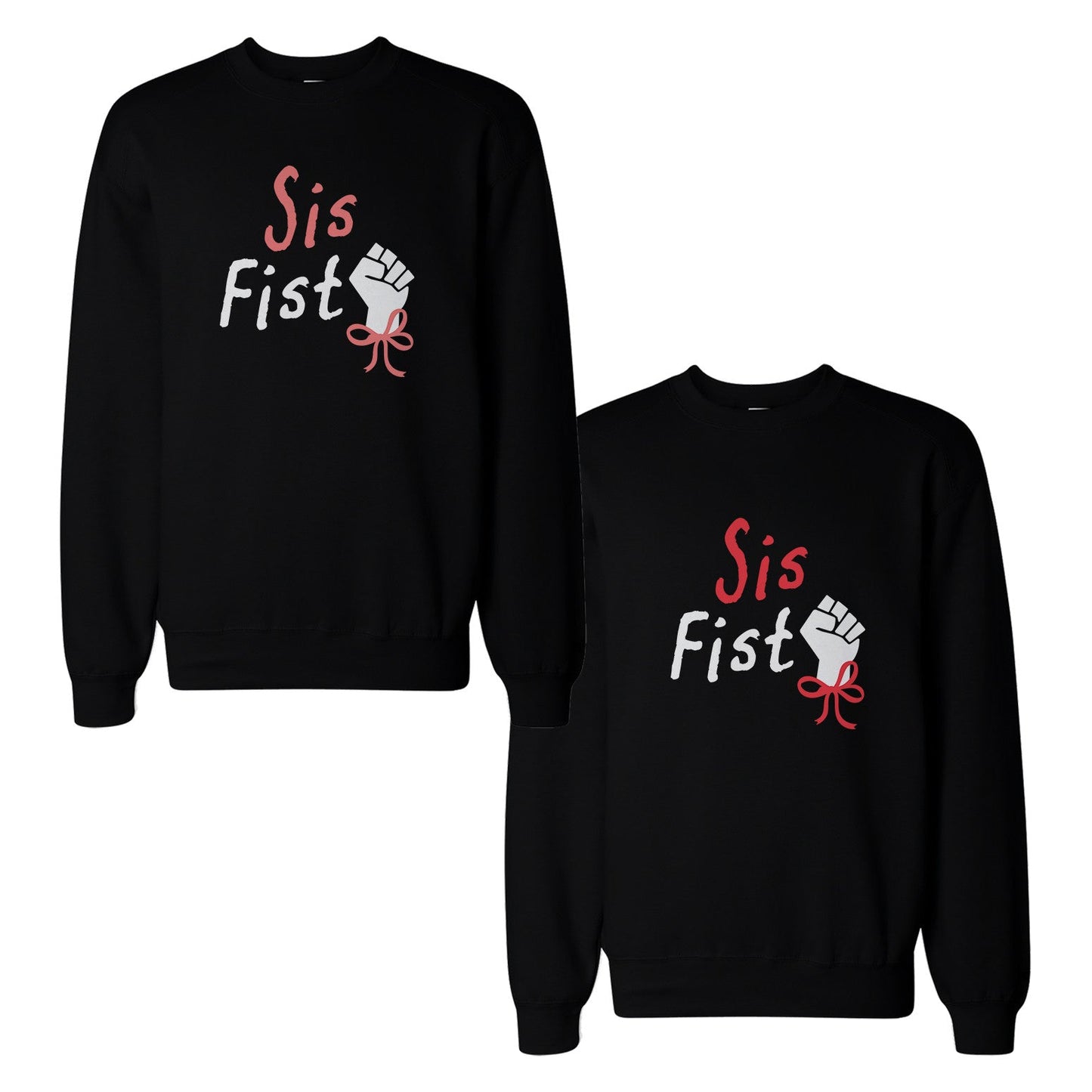 Sis Fist Bff Matching Sweatshirts Best Friend Gift For Holidays - 365 In Love