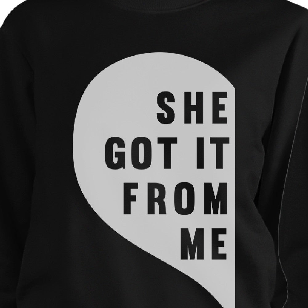 She Got It From Me Black Funny Mothers Day Gifts Unique Moms Gifts - 365 In Love