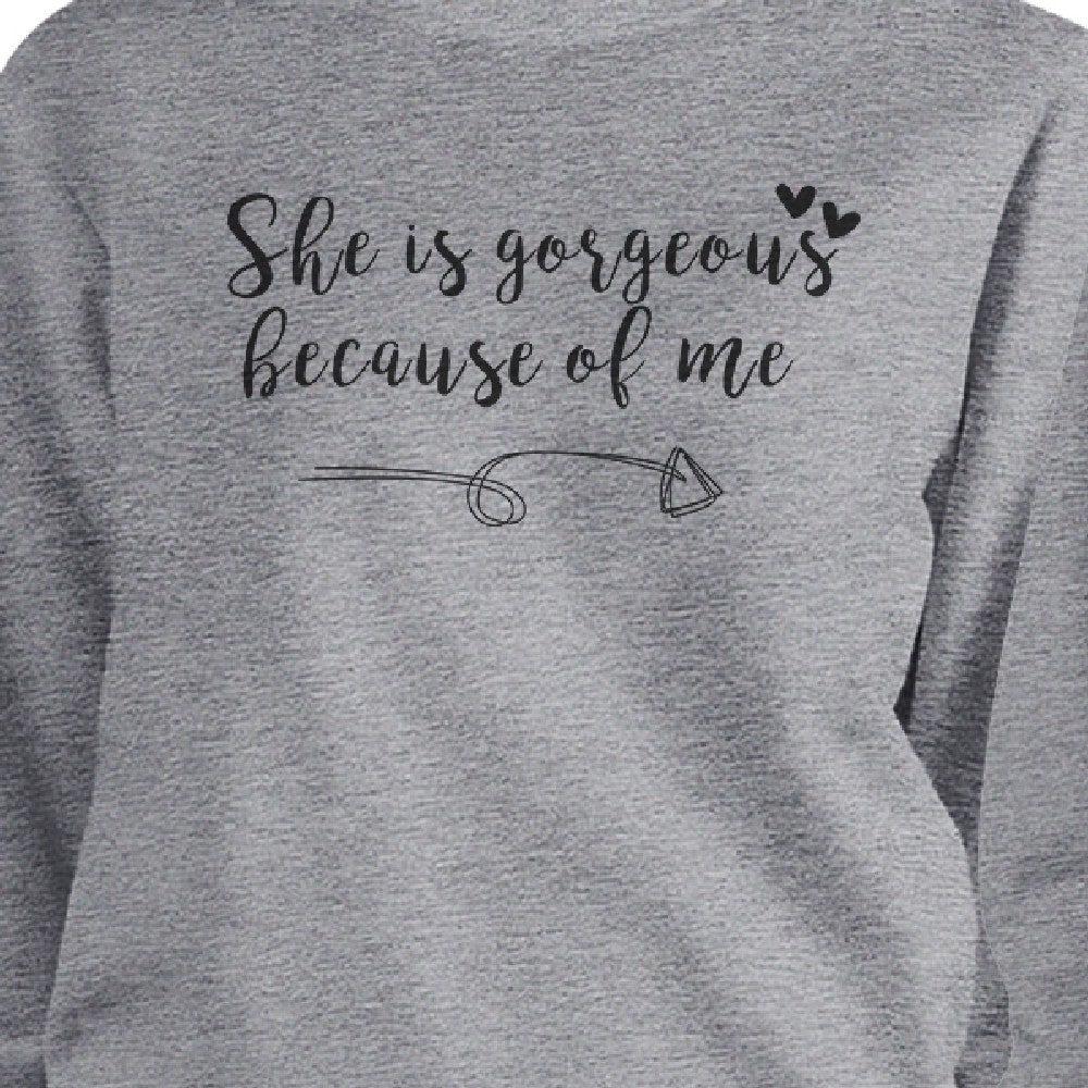 She Is Gorgeous Grey Funny Graphic Sweatshirts Mothers Day Gifts - 365 In Love