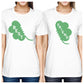 Best Friend Clover Womens White Cute Marching Shirt St Patricks Day - 365 In Love