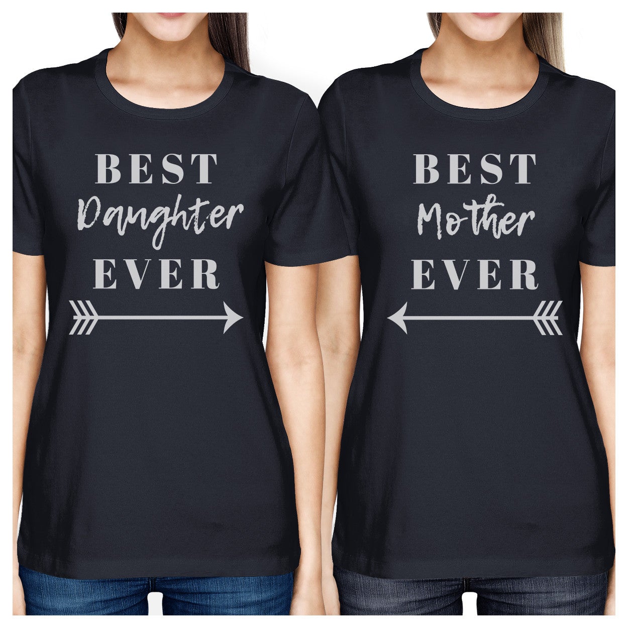 Best Daughter & Mother Ever Navy Matching T Shirt For Mothers Day - 365 In Love