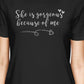 She Is Gorgeous Black Womens Matching T Shirts For Mom And Daughter - 365 In Love