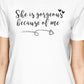 She Is Gorgeous White Womens Matching Shirts For Mom And Daughter - 365 In Love
