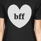 Bff Hearts BFF Matching Black Shirts