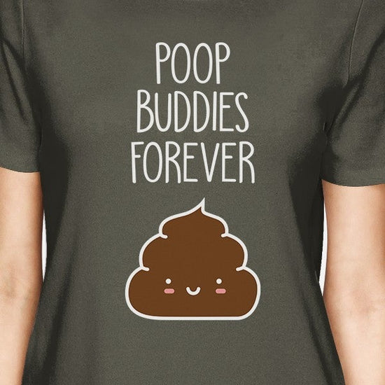 Poop Buddies BFF Matching Dark Grey Shirts | 365 In Love – 365 In Love ...