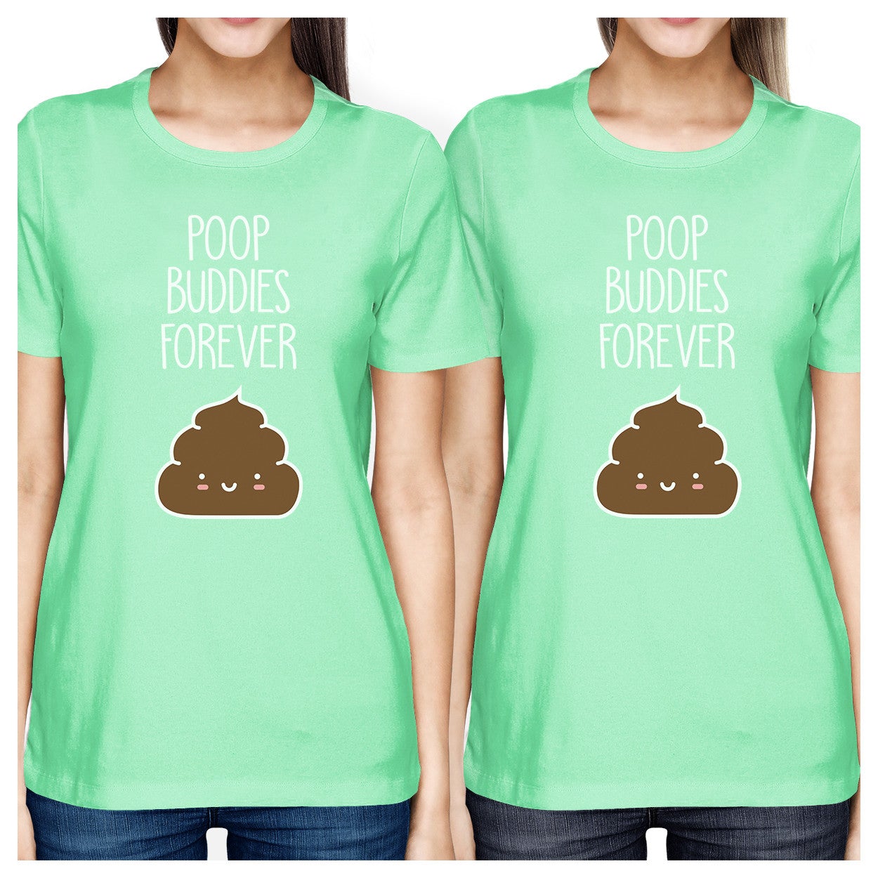 Poop Buddies BFF Matching Mint Shirts | 365 In Love – 365 In Love ...