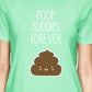 Poop Buddies BFF Matching Mint Shirts