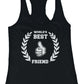 World'S Best Friend Graphic Design Printed Bff Matching Tank Tops - 365 In Love