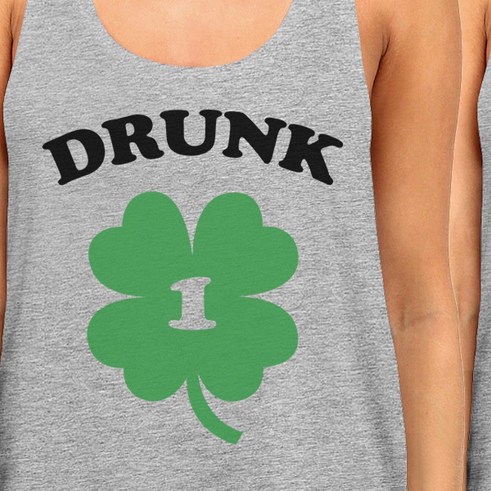 Drunk1 Drunk2 Best Friend Matching Tanks Gifts For St Patricks Day - 365 In Love