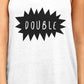 Double Trouble BFF Matching White Tank Tops
