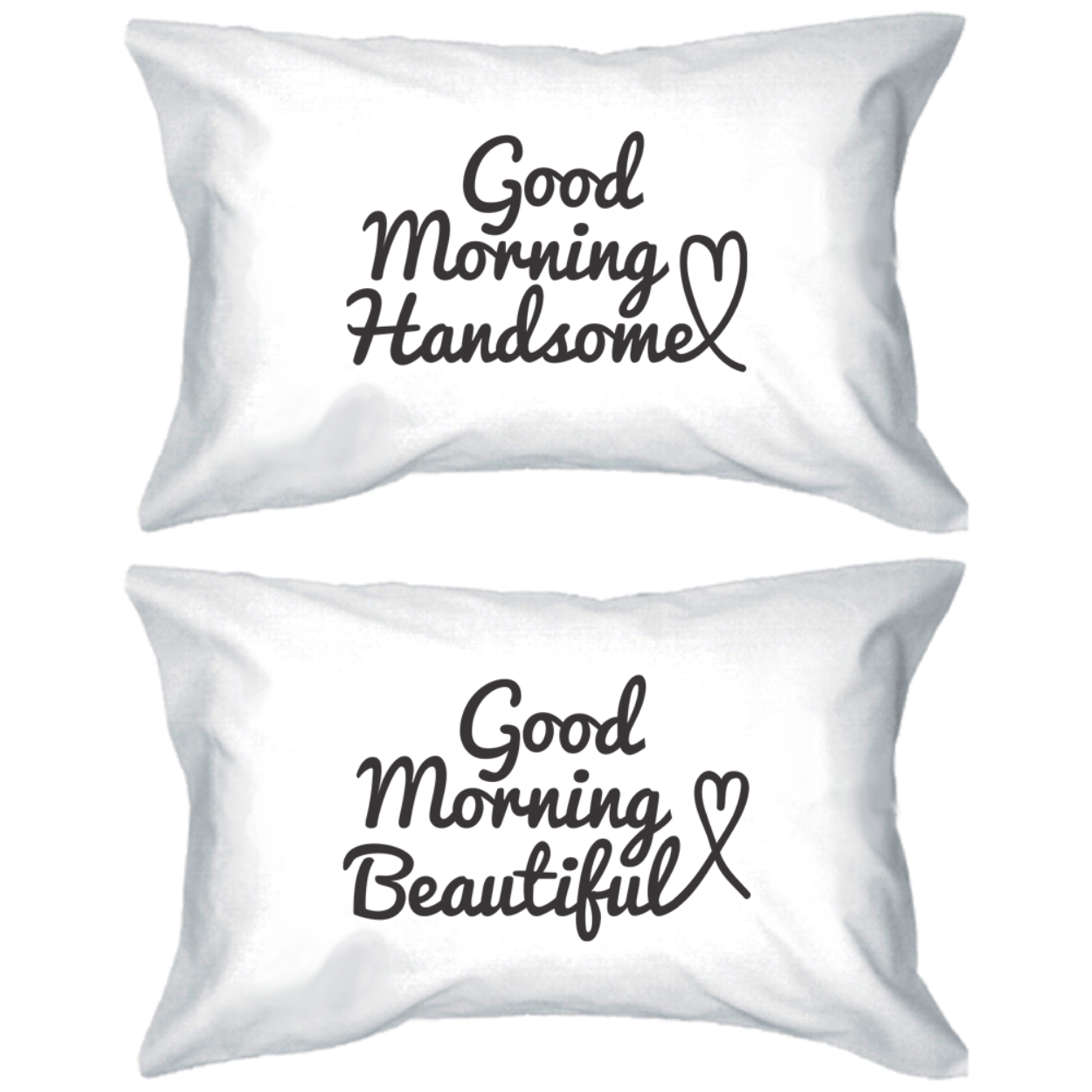 his and hers pillowcases