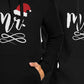 Mr And Mrs Christmas Hat Couple Hoodies Cute Christmas Gifts Ideas Black