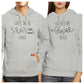 Her Stupid Lover And My Stupid Lover Matching Couple Grey Hoodie