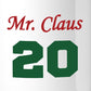 Mr. And Mrs. Claus Matching Couple White Mugs