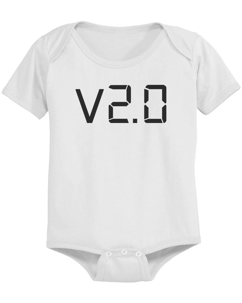 Daddy And Baby Matching White T-Shirt / Bodysuit Combo - V.1.0 And V.2.0 - 365 In Love