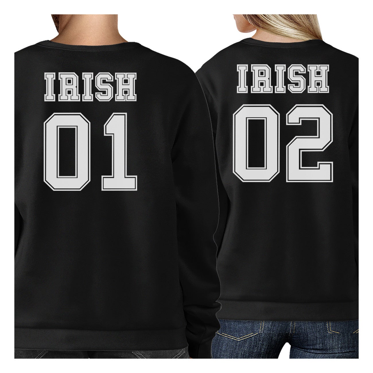 Irish 01 Irish 02 Cute Couple Matching Sweatshirt For Irish Couples - 365 In Love