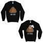 Poop Shit Got Real Matching Sweatshirt Pullover Unique Couples Gift Black