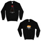 Sushi & Soy Sauce Matching Sweatshirt Pullover Cute Couples Gift Black