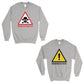 Attractive & Cute Matching Sweatshirt Funny Valentine's Day Gift Gray