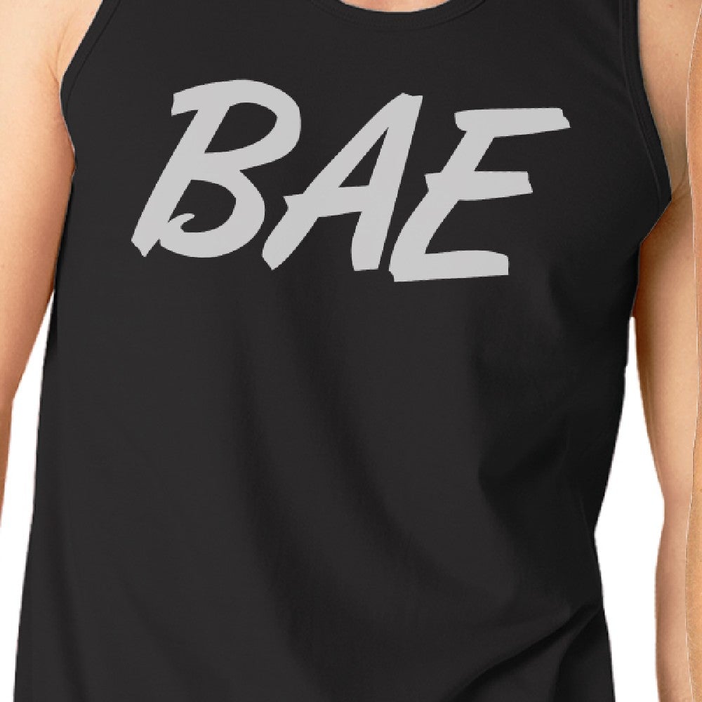 Bae And Owner Of Bae Matching Couple Black Tank Tops