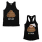 Poop Shit Got Real Matching Couple Tank Tops Funny Newlywed Gift Black
