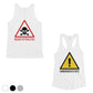 Attractive & Cute Matching Tank Tops Couples Valentine's Day Gift White