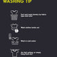 Created A Monster Dad and Baby Matching Gift T-Shirts Father's Day Washing Tip