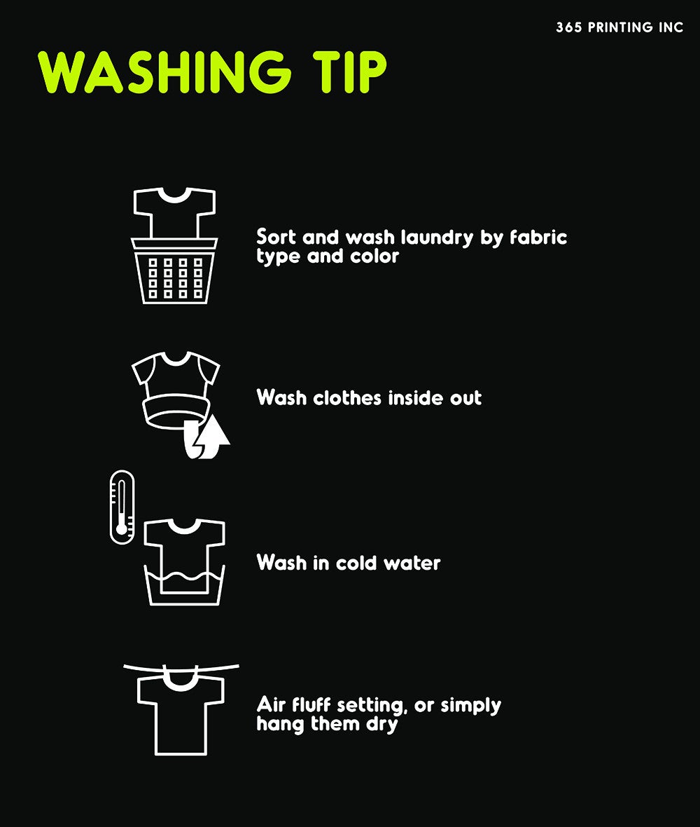 Double Trouble BFF Matching Black Shirts Washing Tip