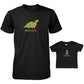 Daddy And Baby Matching T-Shirt Set - Papasaurus, Babysaurus - 365 In Love
